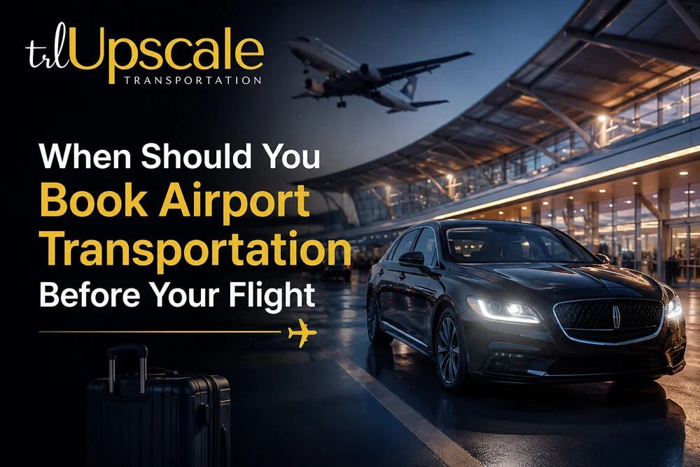 When Should You Book Airport Transportation Before Your Flight