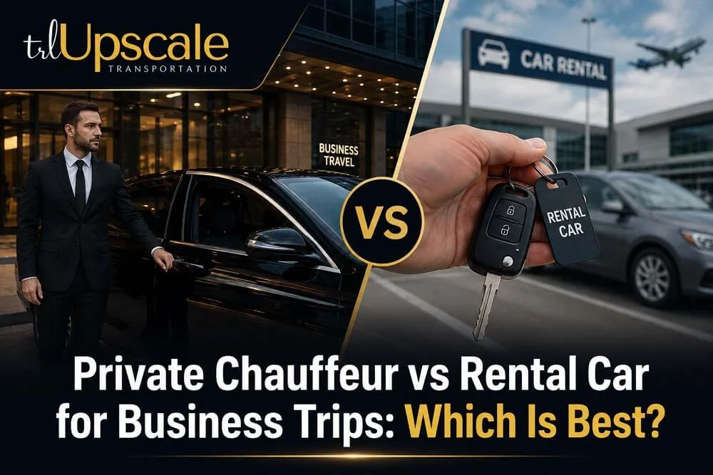 Private Chauffeur vs Rental Car for Business Trips: Which Is Best?