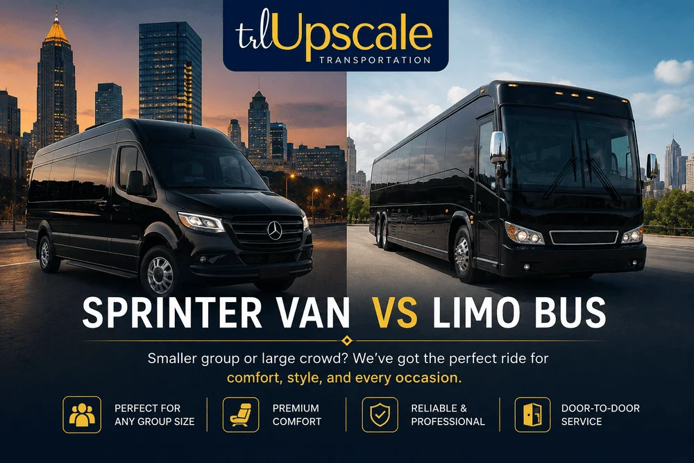 Sprinter Van vs Limo Bus